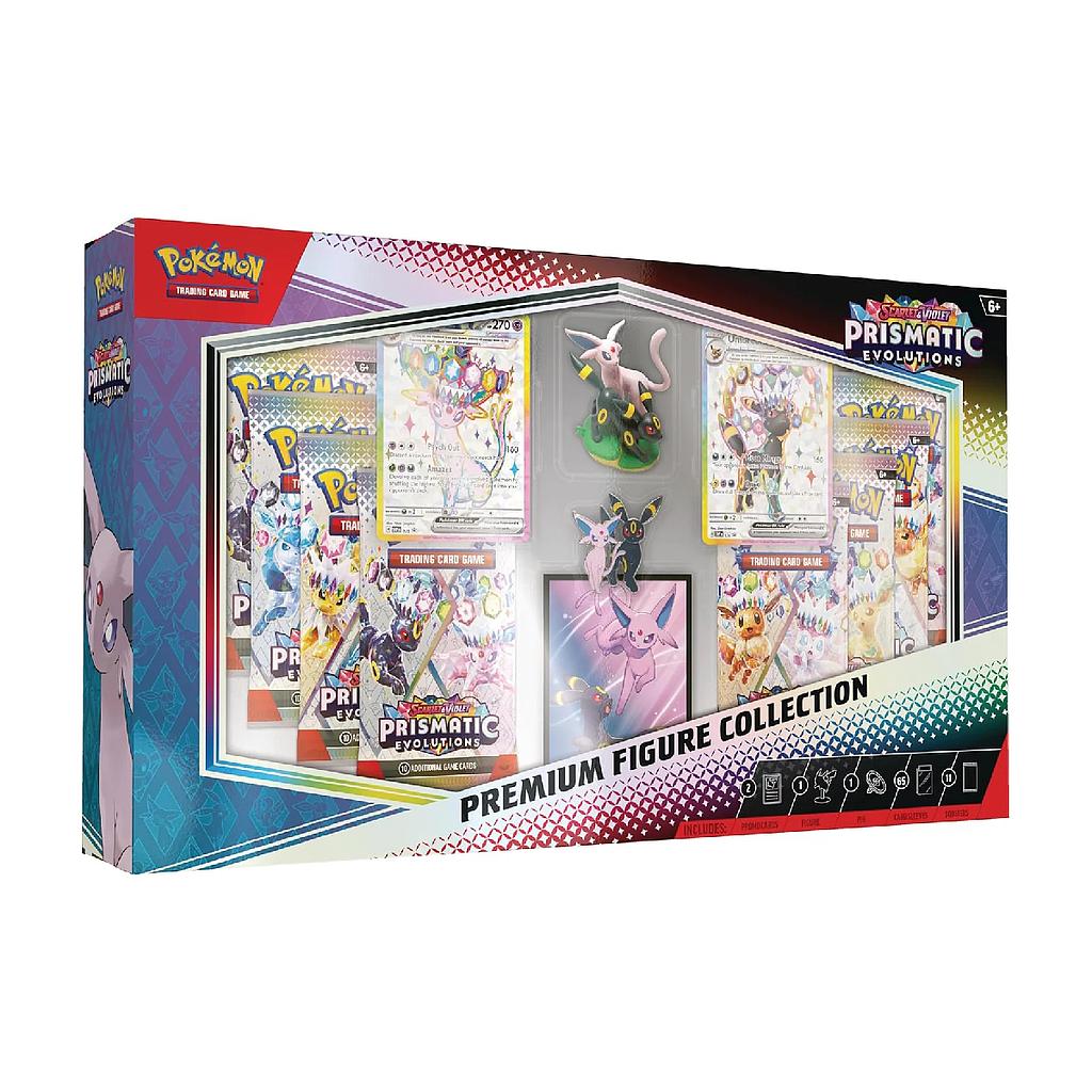 SCARLET &amp; VIOLET - PRISMATIC EVOLUTIONS PREMIUM FIGURE COLLECTION INGLÉS POKEMON COMPANY