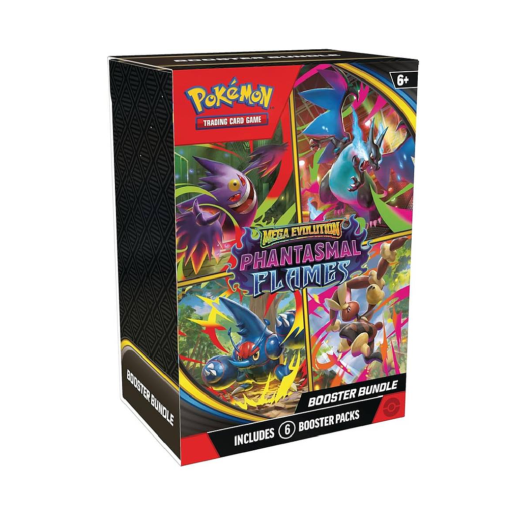 PHANTASMAL FLAMES - BOOSTER BUNDLE ESPAÑOL POKEMON COMPANY