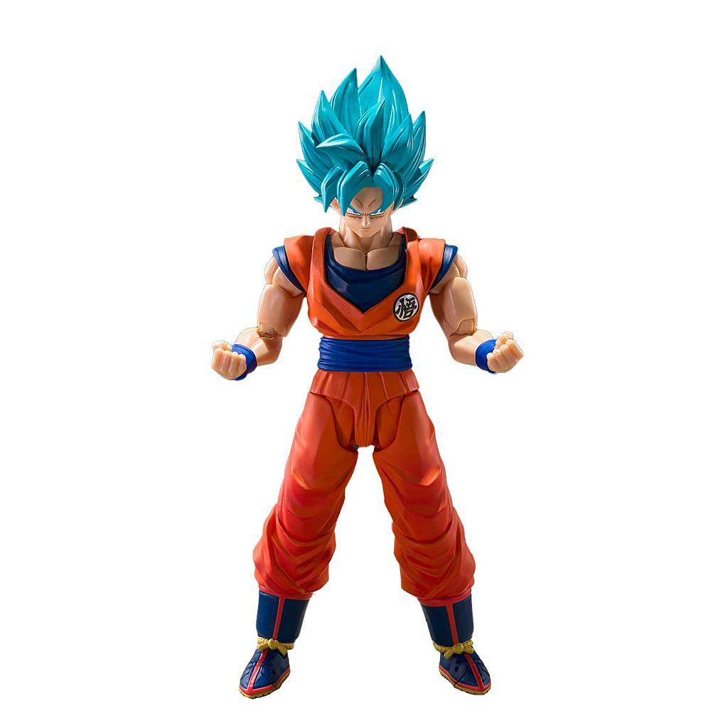 S.H.FIGUARTS SUPER SAIYAN GOD SUPER SAIYAN SON GOKU BLUE POWER TRANSCENDING LIMITS TAMASHII NATIONS
