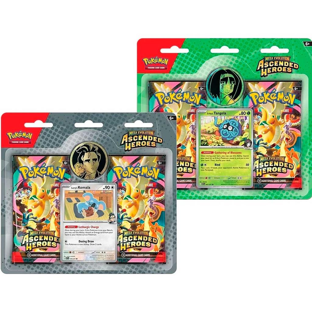 ASCENDED HEROES COLLECTION - ERIKA/LARRY INGLÉS POKEMON COMPANY