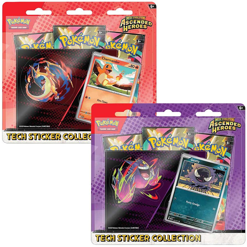 ASCENDED HEROES TECH STICKER COLLECTION INGLÉS POKEMON COMPANY