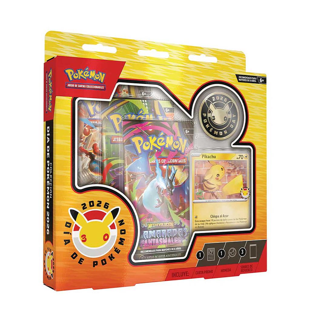 Pokémon Day 2026 Collection POKÉMON DAY 2026 COLLECTION ESPAÑOL POKEMON COMPANY | GEEKZ