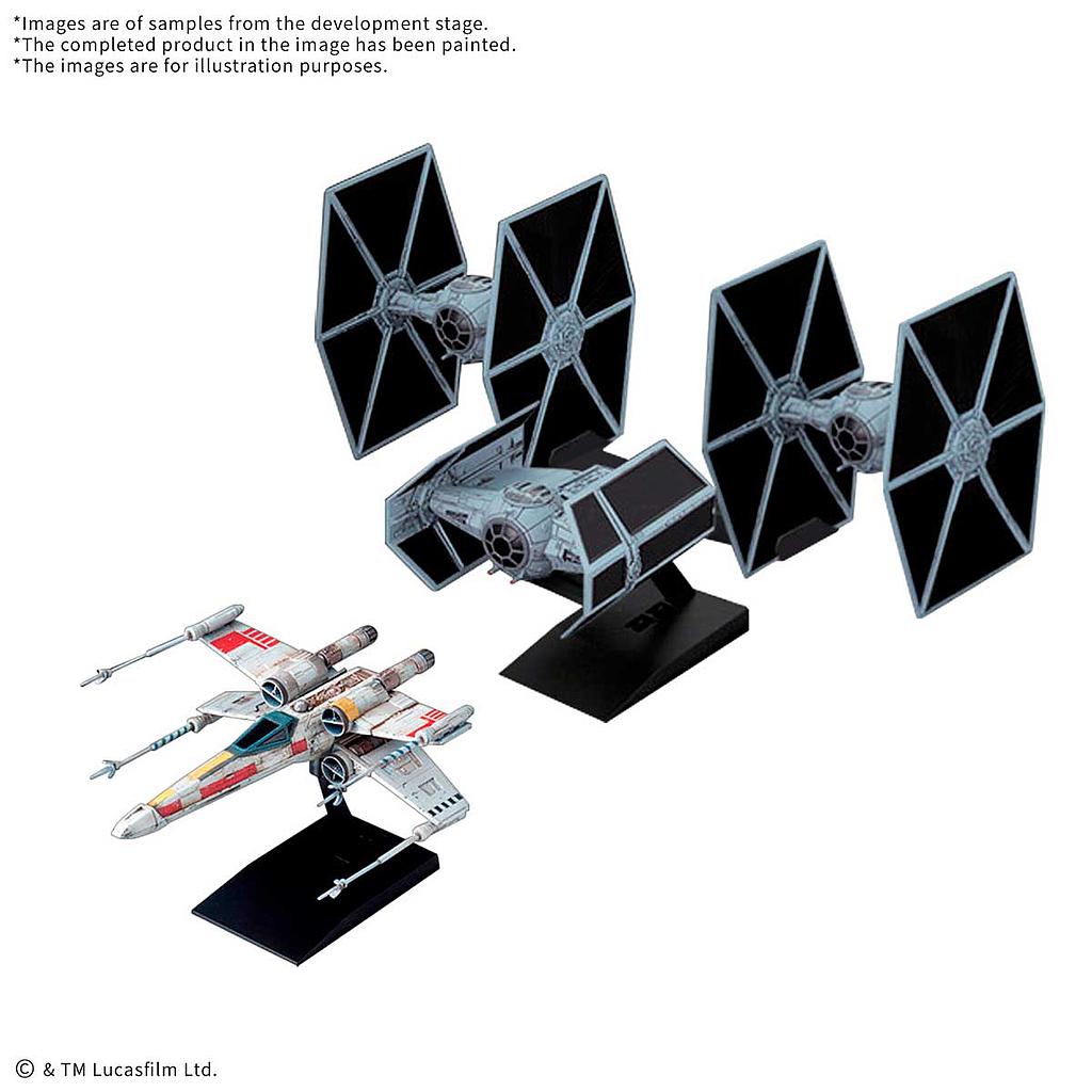 VEHICLE MODEL 020 TRENCH RUN SET [STAR WARS: A NEW HOPE] BANDAI HOBBY