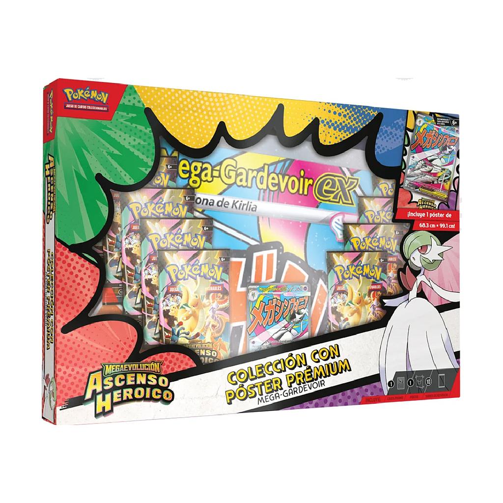 ASCENDED HEROES PREMIUM POSTER COLLECTION ESPAÑOL POKEMON COMPANY