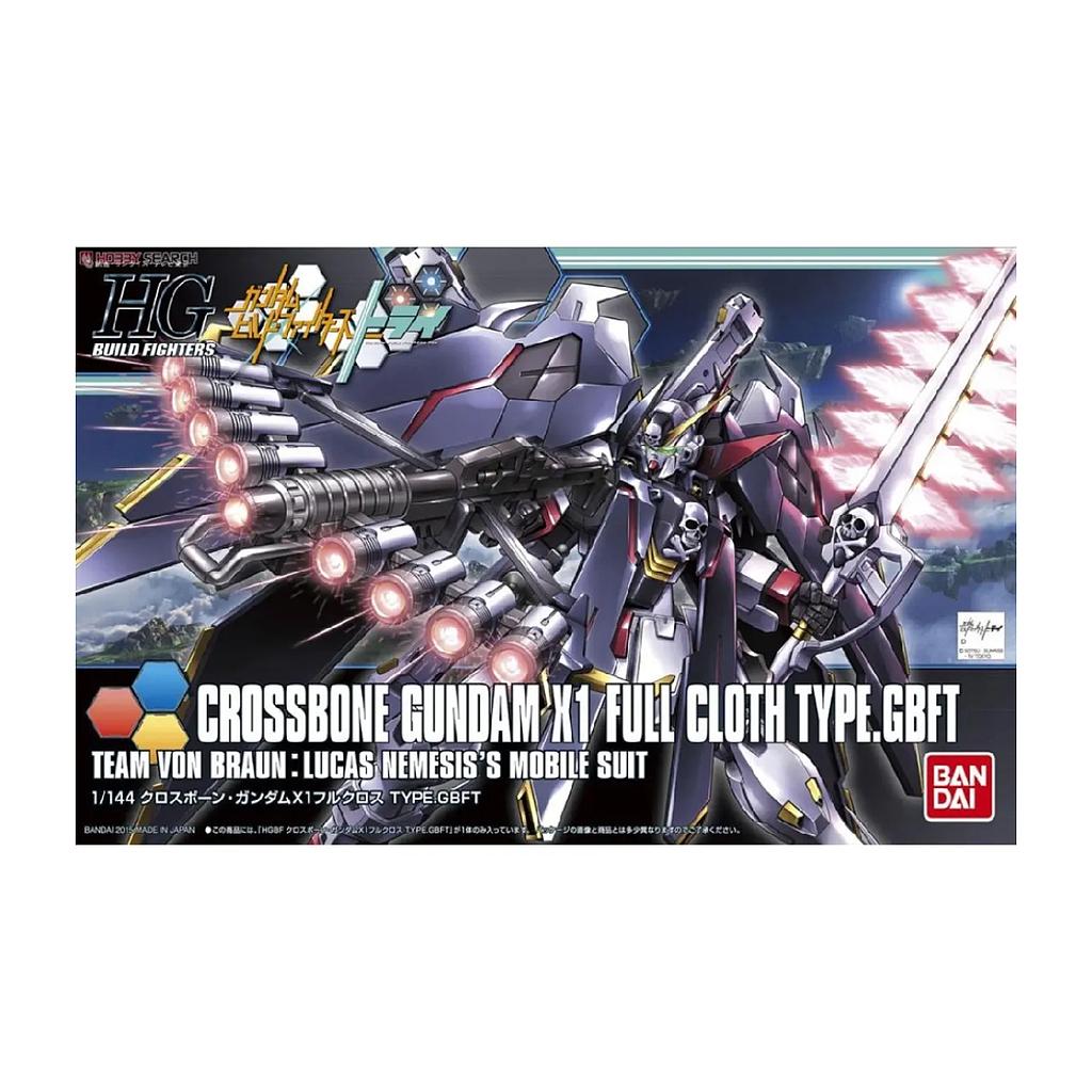 HGBF 1/144 CROSSBONE GUNDAM X1 FULL CLOTH VER. GBF BANDAI HOBBY