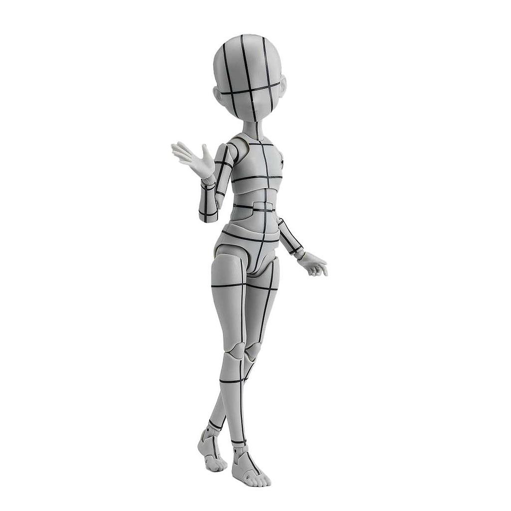 S.H.Figuarts BODY-CHAN -KEN SUGIMORI- Edition -WIREFRAME-(Gray Color Ver.) TAMASHII NATIONS