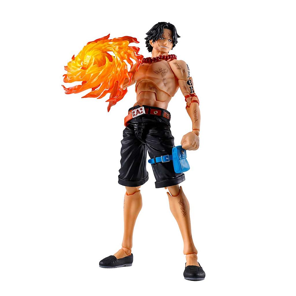 S.H.FIGUARTS ONE PIECE PORTGAS.D.ACE -MARINEFORD- TAMASHII NATIONS
