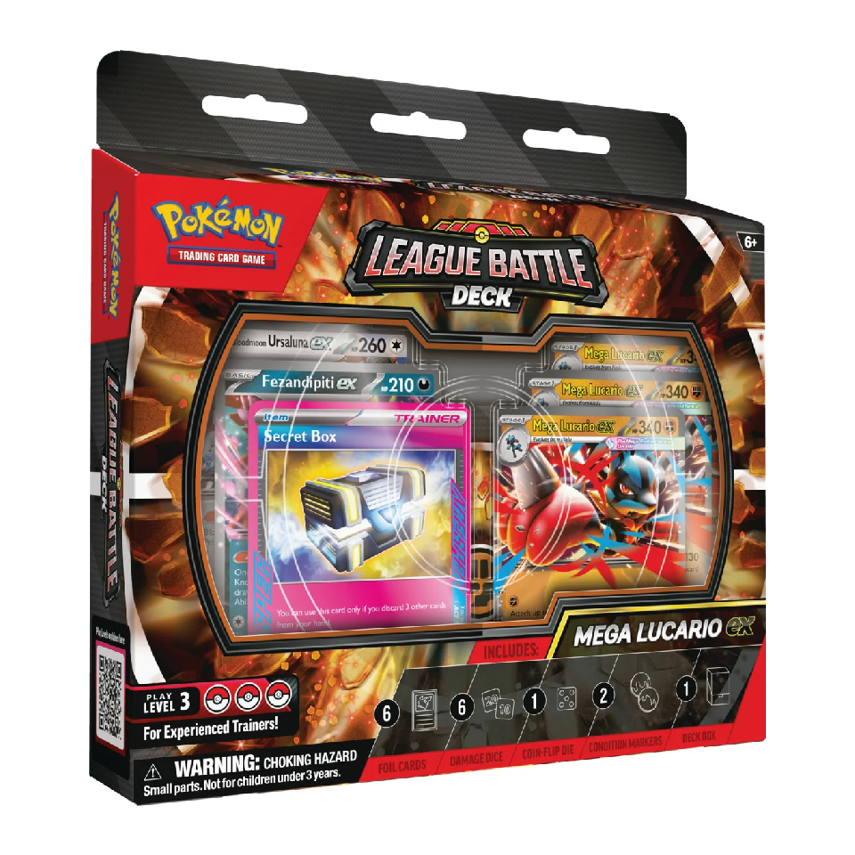 MEGA LUCARIO EX LEAGUE BATTLE DECK ESPAÑOL POKEMON COMPANY