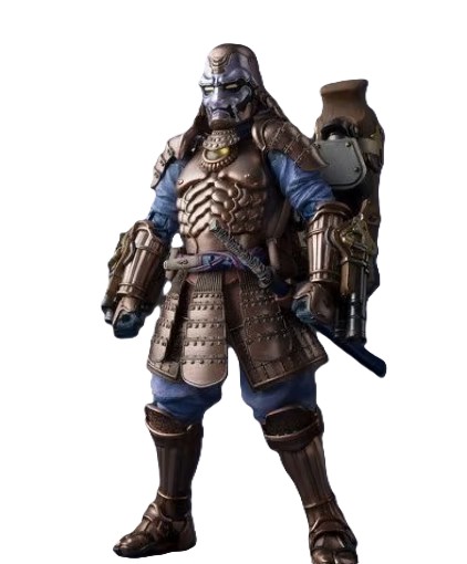 FIGURA ACCION MEISHO MANGA RELIZATION KOUTETSU SAMURAI WAR MACHINE TAMASHII NATIONS