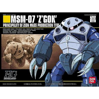 MODEL KIT 1/144 HGUC ZGOCK BANDAI HOBBY
