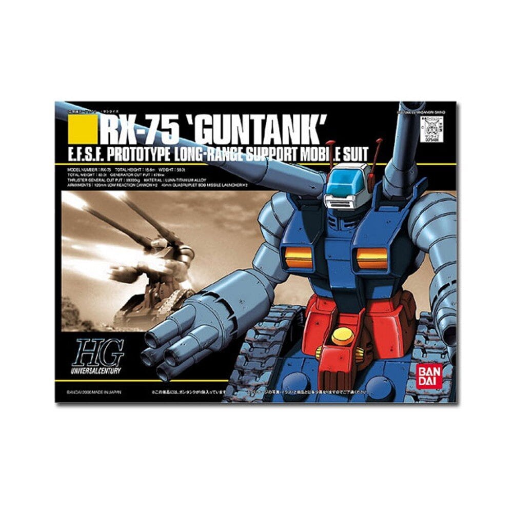 MODELO KIT 1/144 HGUC GUNTANK BANDAI HOBBY