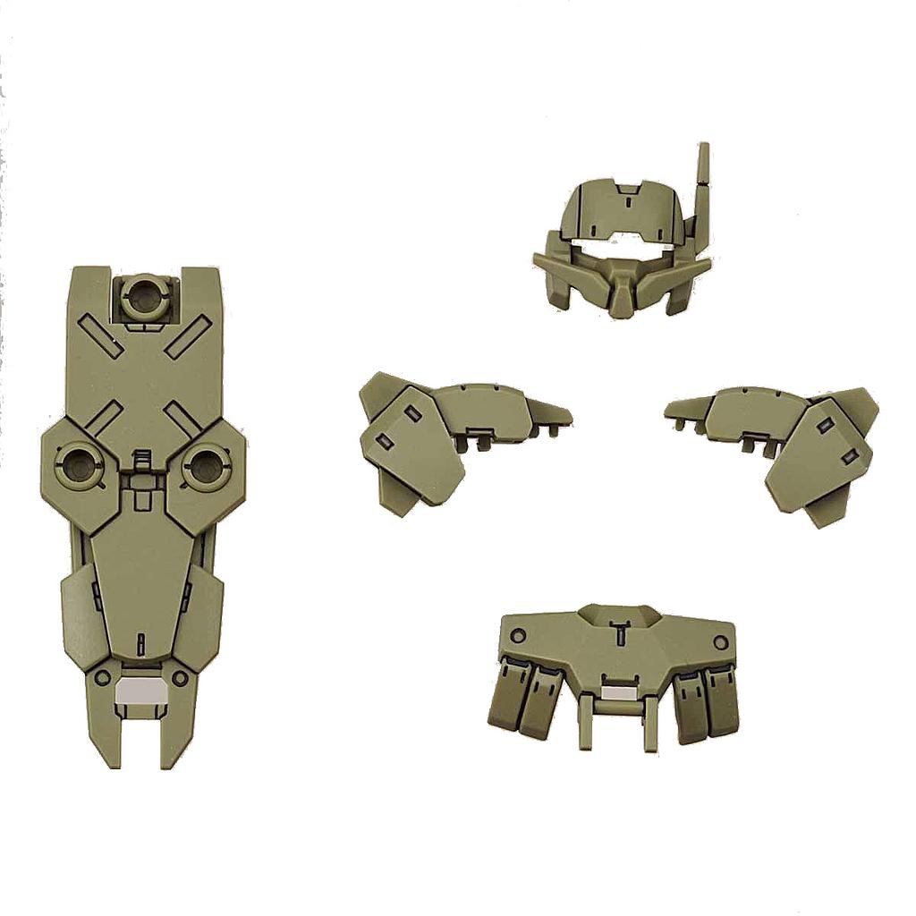 KIT ACCESORIOS 30MM 1/144 OPTION ARMOR FOR CLOSE COMBAT ALTO EXCLUSIVE/DARK GREEN BANDAI HOBBY