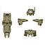 KIT ACCESORIOS 30MM 1/144 OPTION ARMOR FOR CLOSE COMBAT ALTO EXCLUSIVE/DARK GREEN  BANDAI HOBBY