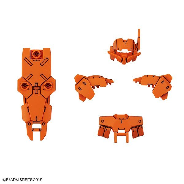 KIT ACCESORIOS 30MM 1/144 OPTION ARMOR FOR CLOSE COMBAT ALTO EXCLUSIVE/ORANGE  BANDAI HOBBY