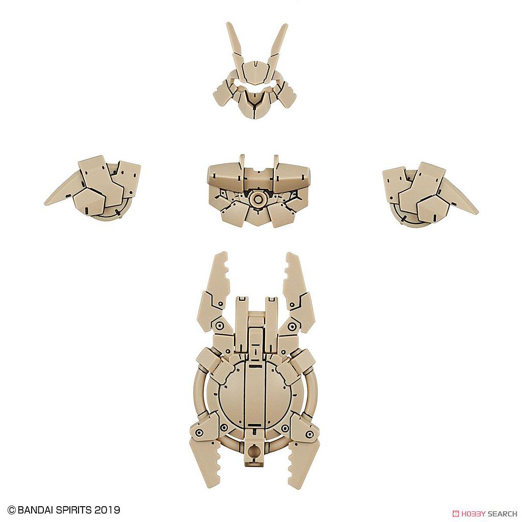 KIT ACCESORIOS 30MM 1/144 OPTION ARMOR FOR CLOSE FIGHTING PORTANOVA EXCLUSIVE/SAND YELLOW  BANDAI HOBBY