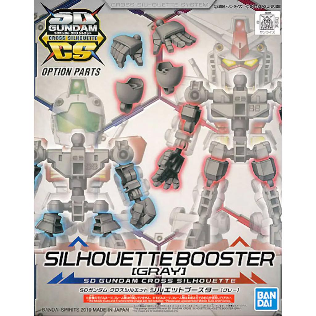 MODEL KIT SD GUNDAM CROSS SILHOUETTE SILHOUETTE BOOSTER GRAY BANDAI HOBBY