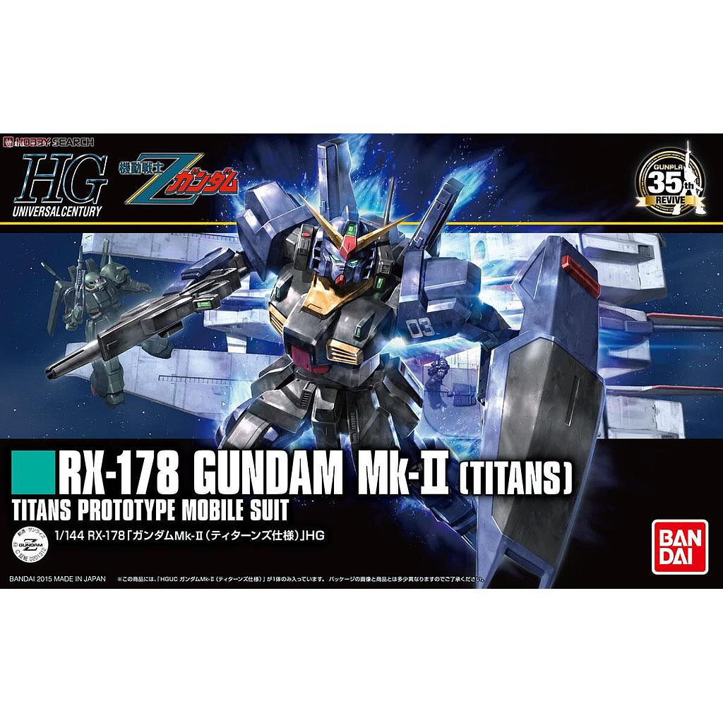 MODEL KIT 1/144 HGUC RX 178 GUNDAM MK TITANS BANDAI HOBBY