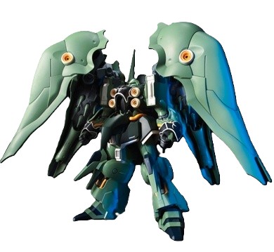 MODEL KIT 1/144 HGUC NZ666 KSHATRIYA BANDAI HOBBY