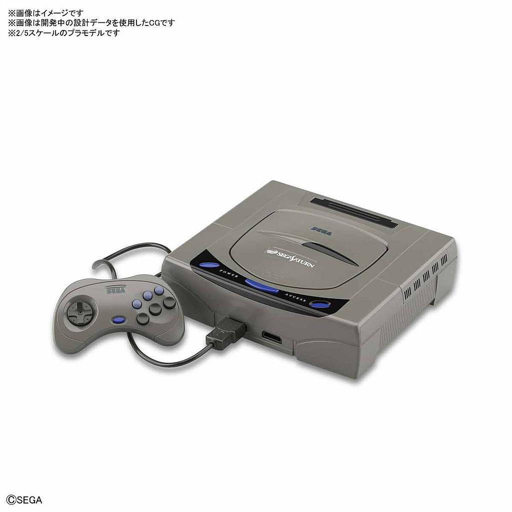 MODEL KIT BEST HIT CHRONICLE 2/5 SEGA SATURN HST 3200 BANDAI HOBBY | GEEKZ