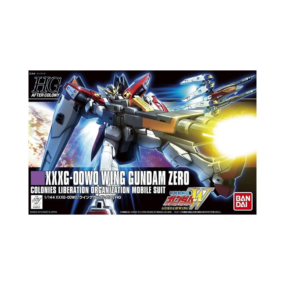 MODEL KIT 1/144 HGAC WING GUNDAM ZERO. BANDAI HOBBY