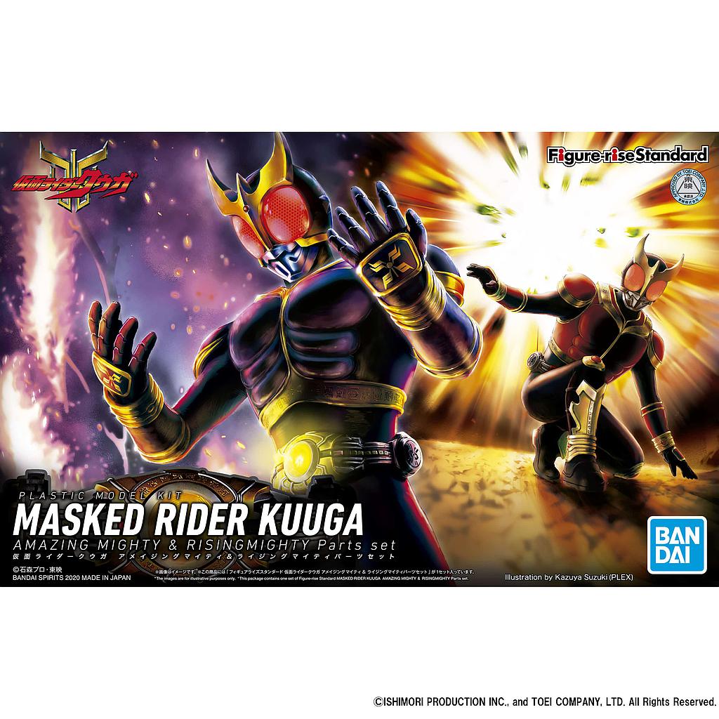 MODEL KIT FIGURE RISE STANDARD MASKED RIDER KUUGA AMAZING MIGHTY AND RISINGMIGHTY PARTS SET BANDAI HOBBY