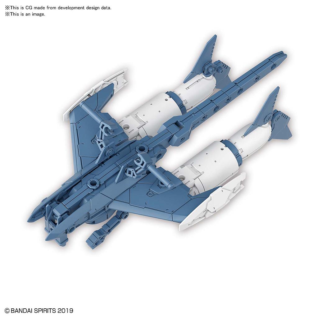 KIT ACCESORIOS 30MM 1/144 EXTENDED ARMAMENT VEHICLE ATTACK SUBMARINE VER.BLUE GRAY BANDAI HOBBY