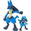 Model Kit Pokemon Riolu & Lucario Bandai Hobby