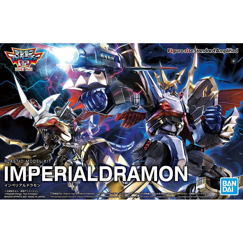 MODEL KIT FIGURE RISE STANDARD AMPLIFIED IMPERIALDRAMON BANDAI HOBBY Digimon