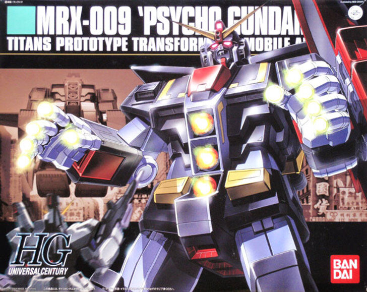 MODEL KIT 1/144 HGUC PSYCHO GUNDAM BANDAI HOBBY