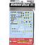 DECALS GUNDAM 54 HGUC 0800 SERIES ZEON BANDAI HOBBY