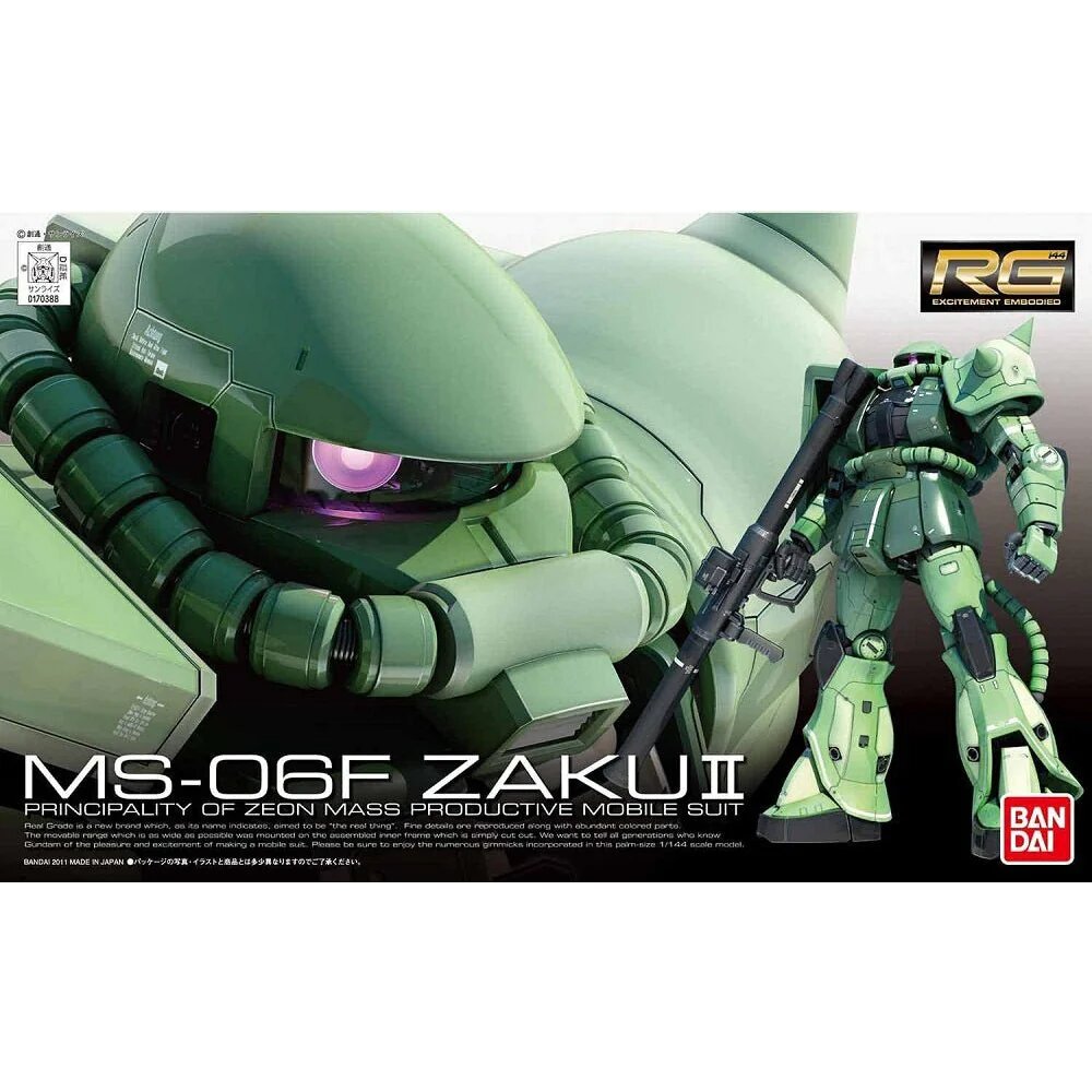 RG 1/144 MS-06F ZAKUⅡ