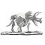 MODEL KIT DINOSAUR LIMEX SKELETON TRICERATOPS BANDAI HOBBY