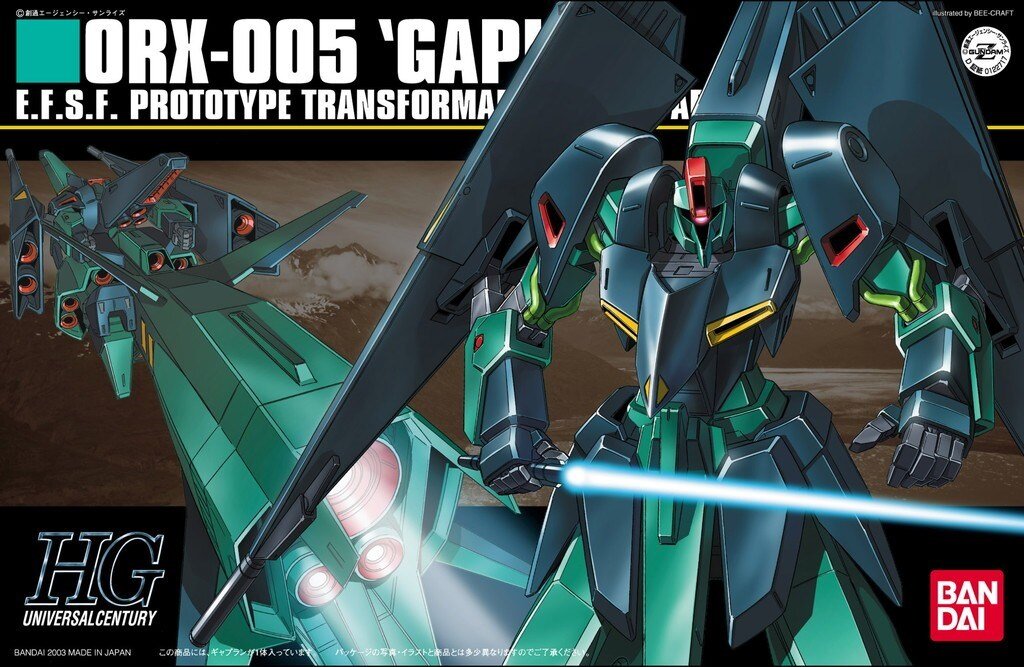 MODEL KIT 1/144 HGUC ORX 005 GAPLANT BANDAI HOBBY