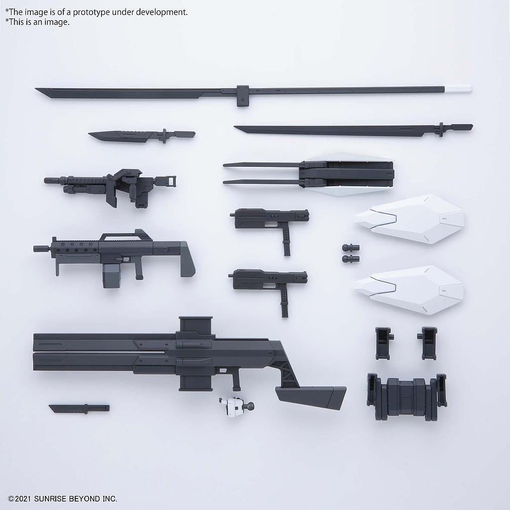 KIT ACCESORIOS HG 1/72 AMAIM WARRIOR AT THE BORDERLINE WEAPON SET BANDAI HOBBY