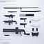 KIT ACCESORIOS HG 1/72 AMAIM WARRIOR AT THE BORDERLINE WEAPON SET BANDAI HOBBY