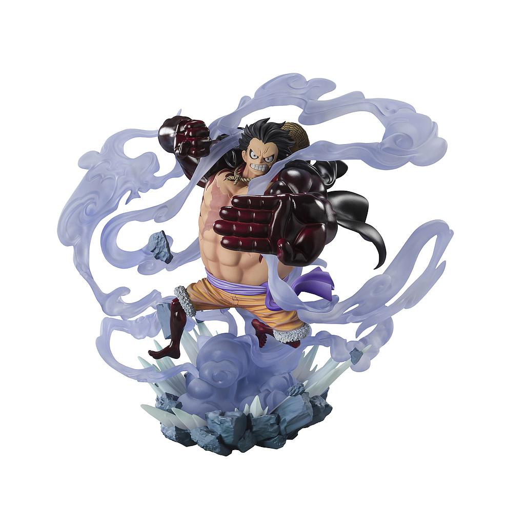 FIGURA EXTRA BATTLE MONKEY D LUFFY GEAR4 THREE CAPTAINS BATTLE OF MONSTERS ON ONIGASHIMA FIGUARTS ZERO TAMASHII NATIONS