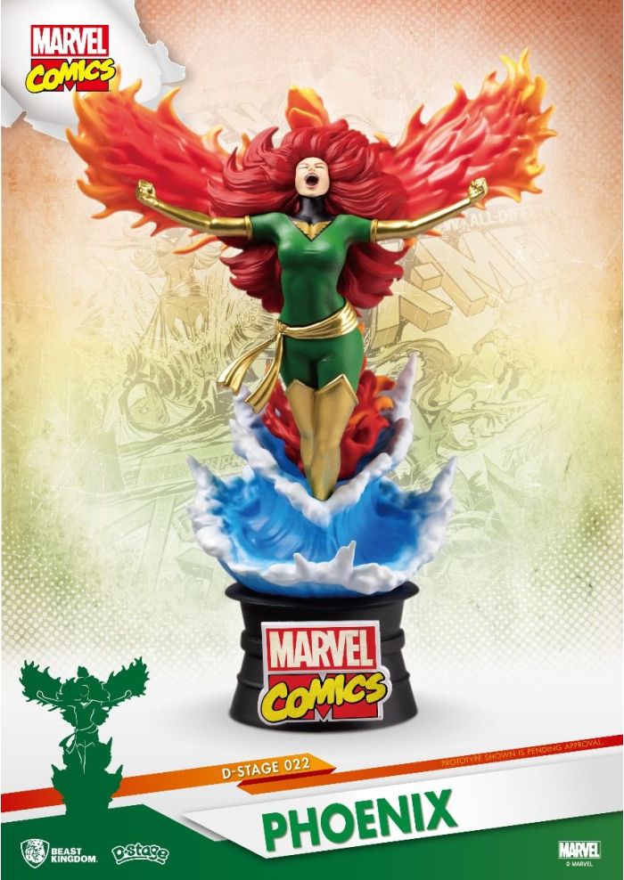 DIORAMA STAGE 022 MARVEL COMICS PHOENIX BEAST KINGDOM