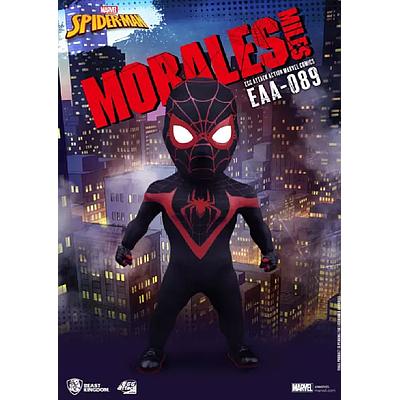 FIGURA ACCION EGG ATTACK ACTION 089 SPIDER MAN MILES MORALES MARVEL COMICS  BEAST KINGDOM
