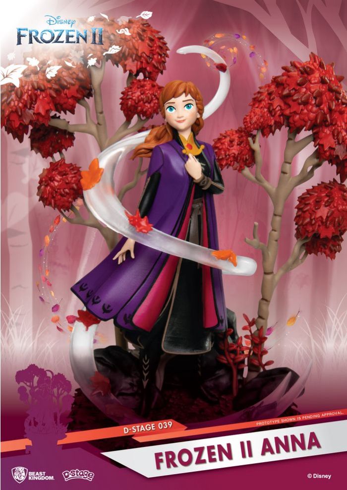 DIORAMA STAGE 039 FROZEN II ANNA BEAST KINGDOM