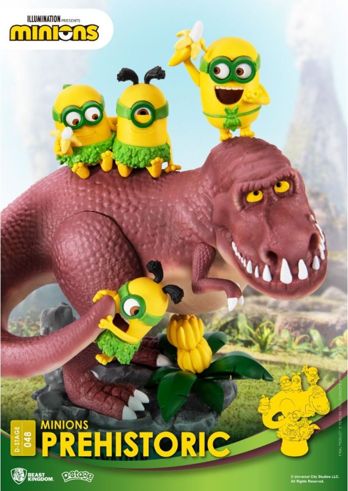 DIORAMA STAGE 048 MINIONS PREHISTORIC BEAST KINGDOM