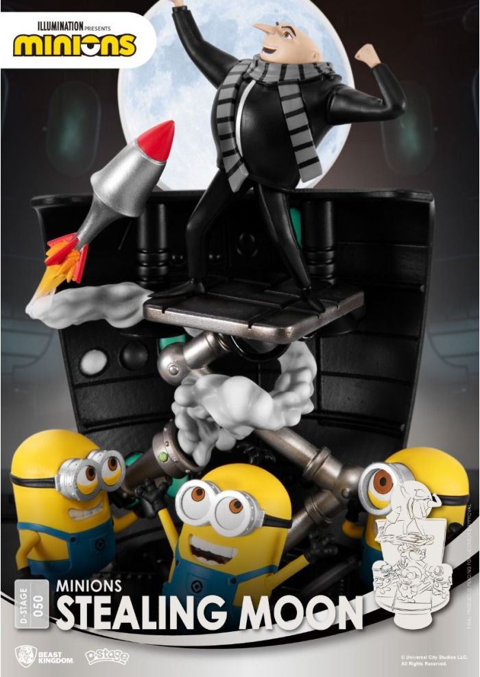 DIORAMA STAGE 050 MINIONS STEALING MOON BEAST KINGDOM