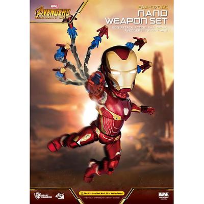 FIGURA ACCION EAA 070AC AVENGERS INFINITY WAR IRON MAN NANO WEAPON SET BEAST KINGDOM