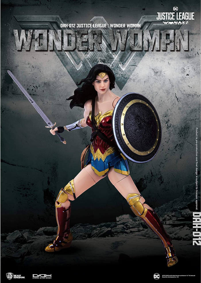 FIGURA ACCION DAH 012 JUSTICE LEAGUE WONDER WOMAN BEAST KINGDOM