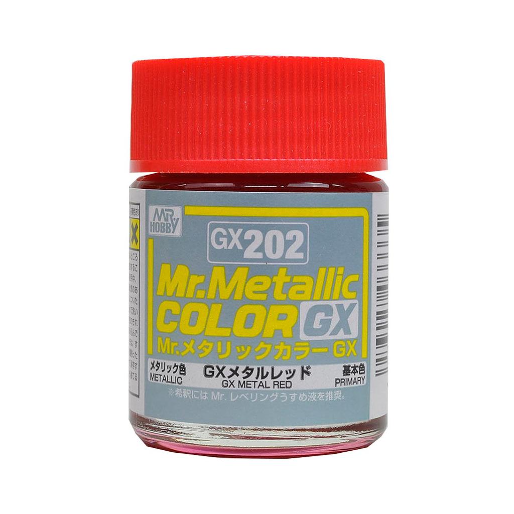 PINTURA GX202 MR.COLOR GX METAL RED MR. HOBBY