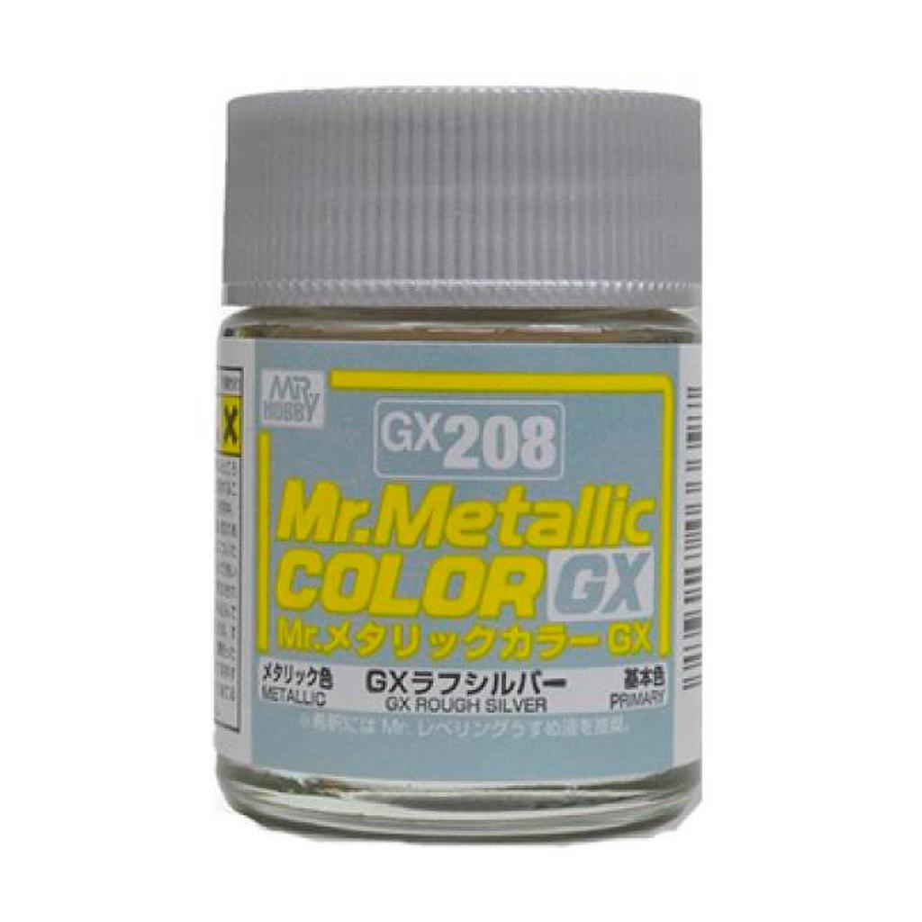 PINTURA GX208 MR.COLOR GX ROUGH SILVER MR. HOBBY