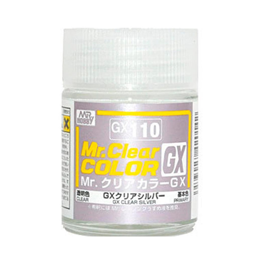 PINTURA GX110 MR.CLEAR COLOR GX SILVER MR. HOBBY