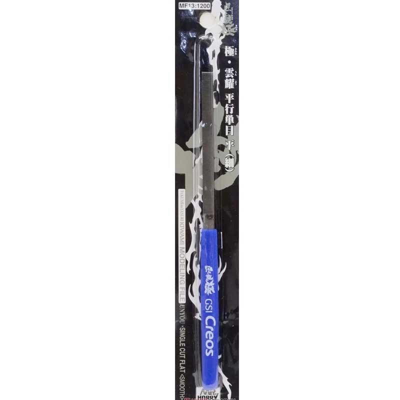 LIJA METALICA KIWAMI MODELING FILE SINGLE CUT FLAT MR. HOBBY