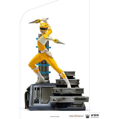 ESTATUA YELLOW RANGER BDS ART SCALE 1 10 POWER RANGERS IRON STUDIOS IRON STUDIOS