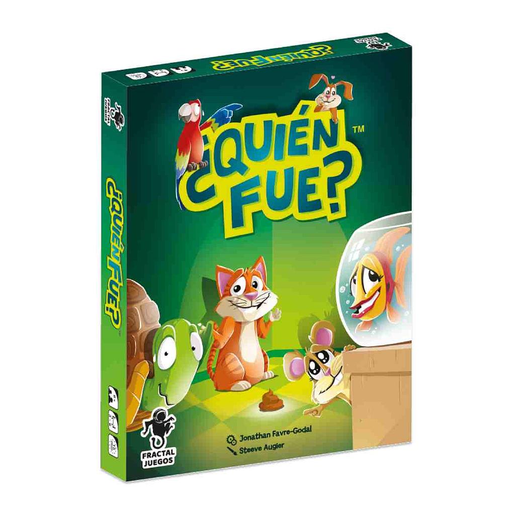 JUEGOS DE MESA ¿QUIÉN FUÉ? 