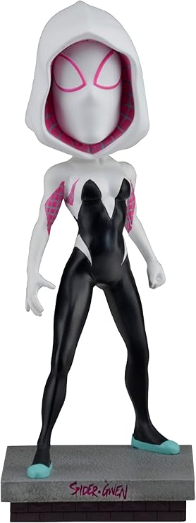 ESTATUA MARVEL HEAD KNOCKER SPIDER GWEN CLASSIC MASKED NECA